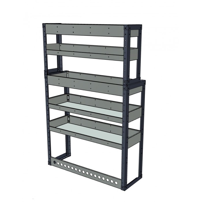 Van Shelving Unit 1500h x 1000w x 435d - 5 Shelf - MSU151435