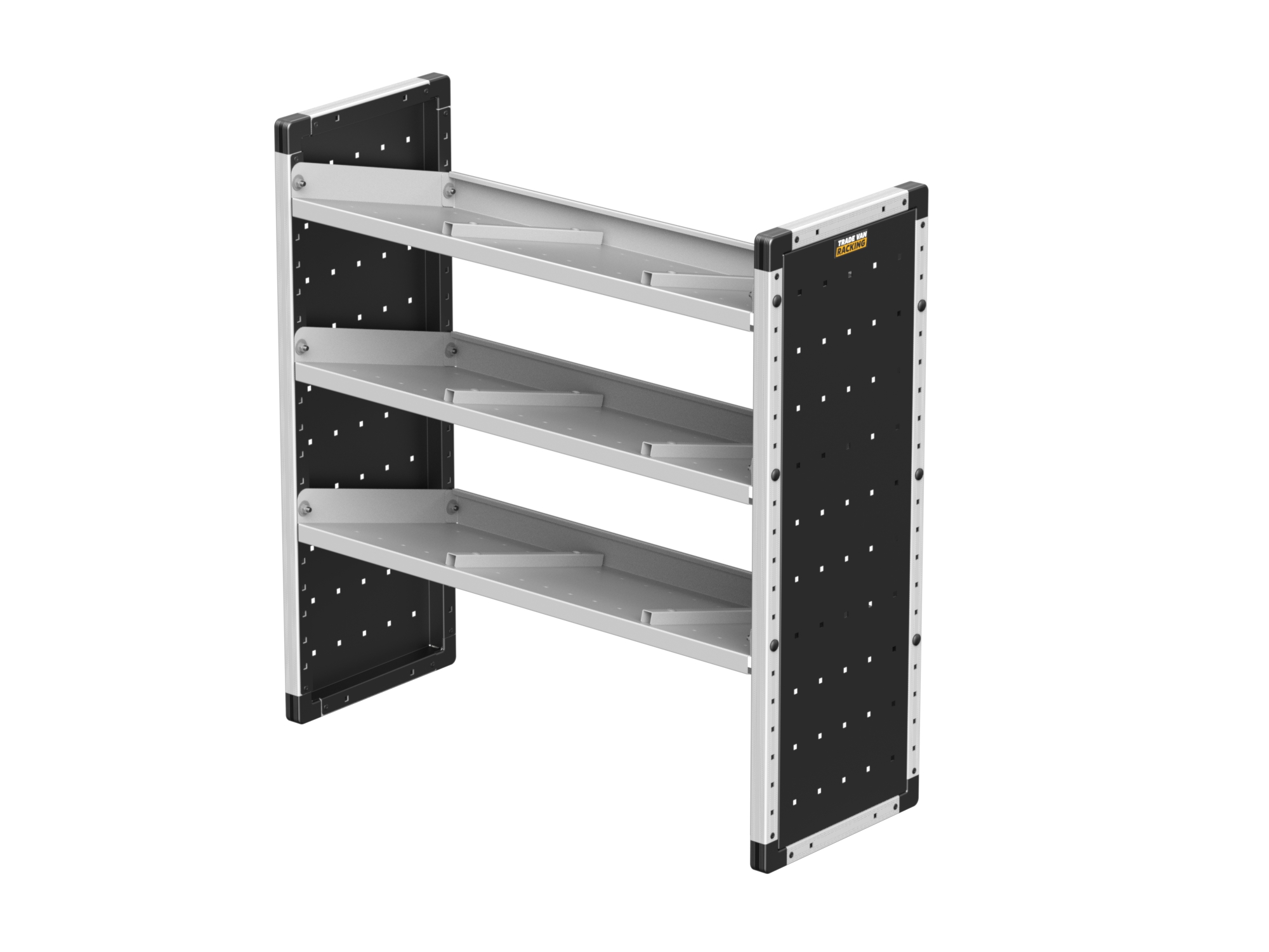 Trade Van Racking - Single Unit - 3 Angled Shelves - 1000mm (w) x 1009mm (h) - TVR-202