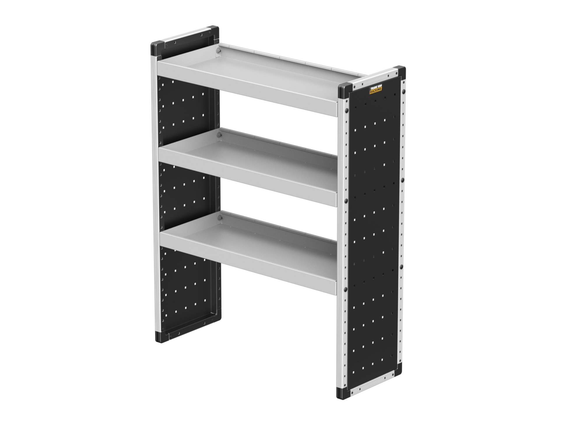 Trade Van Racking - Single Unit - 3 Straight Shelves - 1000mm (w) x 1279mm (h) - TVR-501