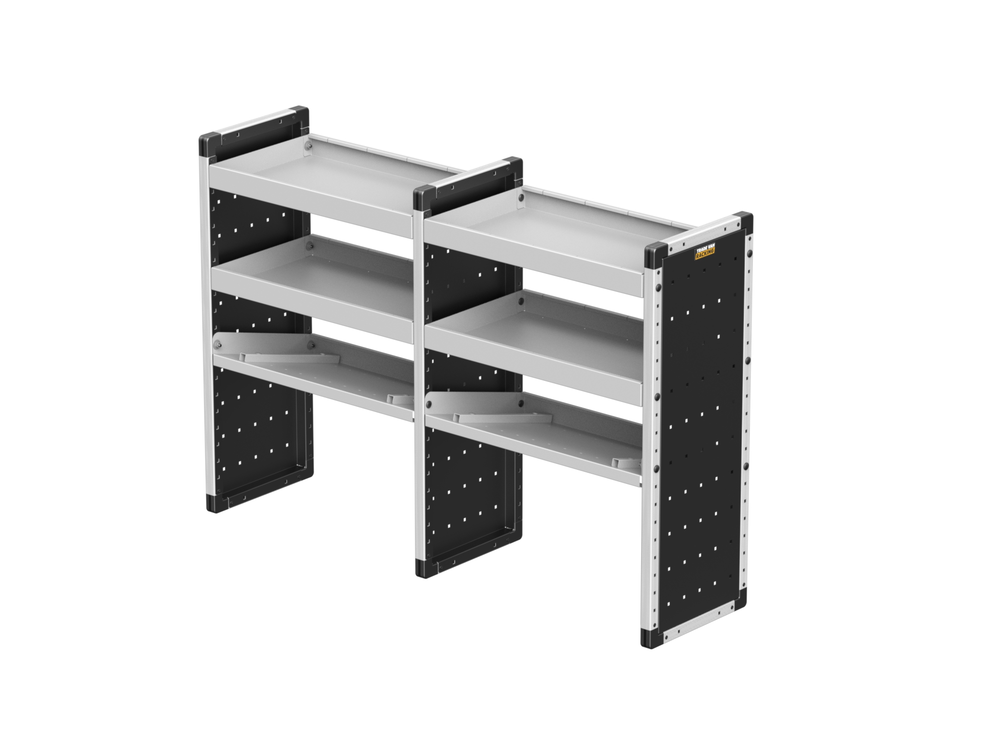 Universal Double Unit Van Racking Systems